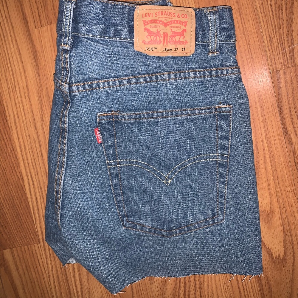 levi’s denim shorts